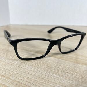 Ray-Ban RB7047 2000 Eyeglasses Black FRAMES ONLY Acetate 56-17-145